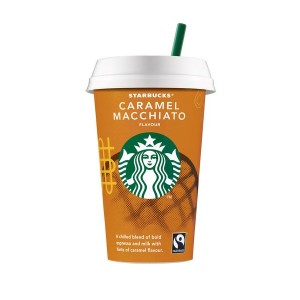 Káva Starbucks Caramel Macchiato 220ml